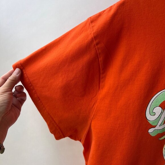 Billionaire Boys Clue Planet Trees Short Sleeve Tee, orange, Size XL - Picture 6 of 8